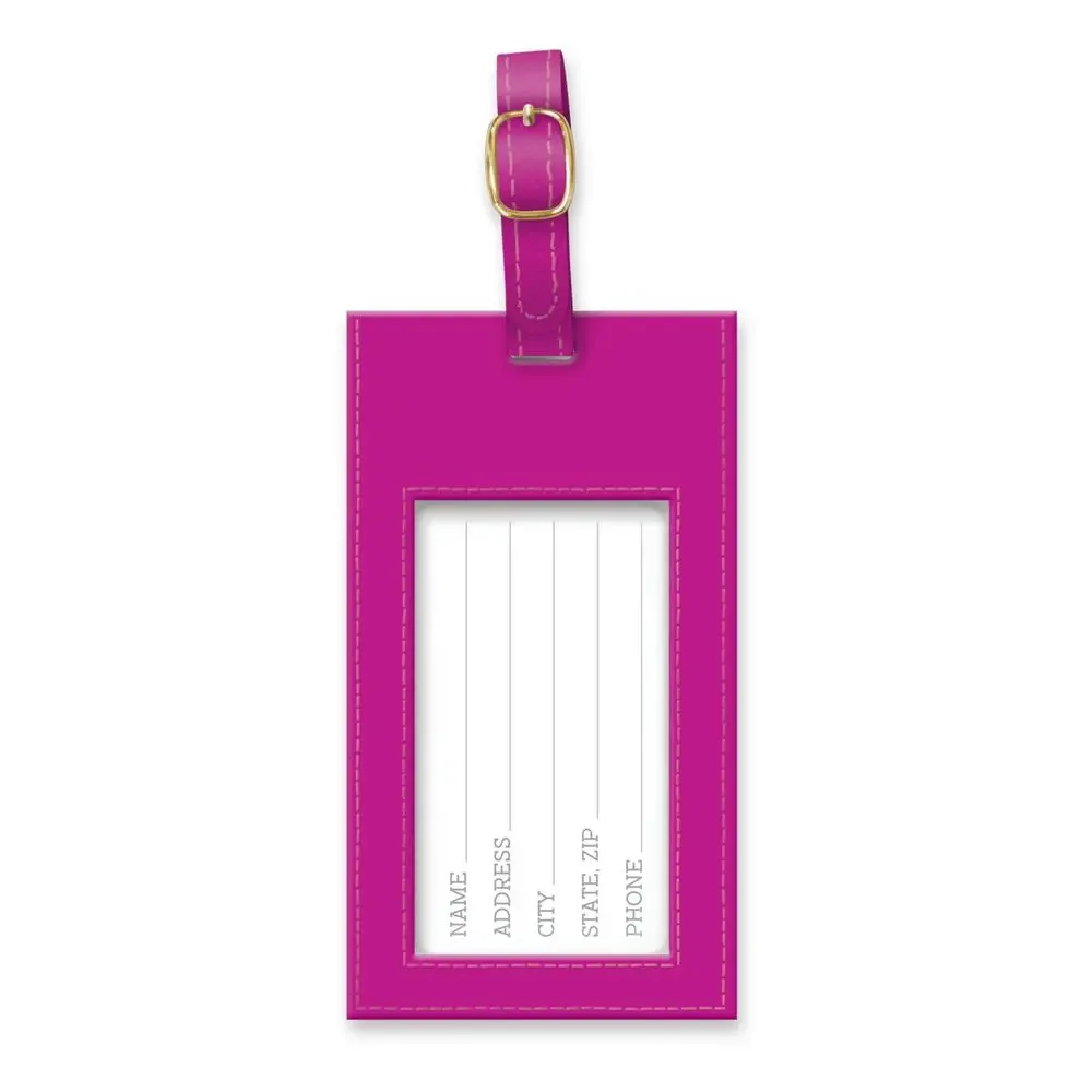 Vegan Leather Luggage Tag | African Globetrotter